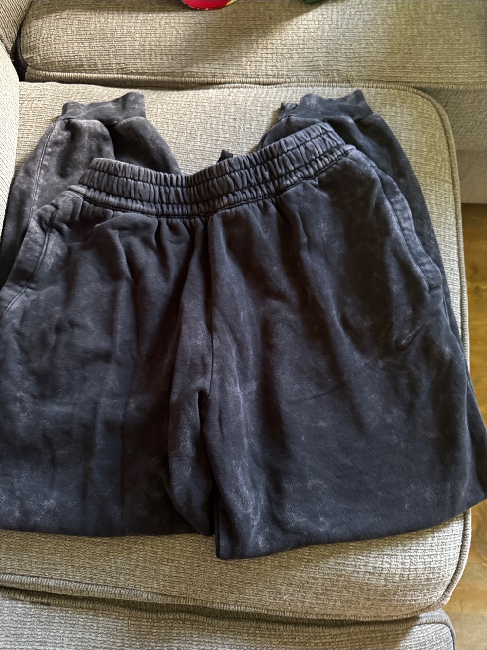 Kids Black Nike Sweatpants